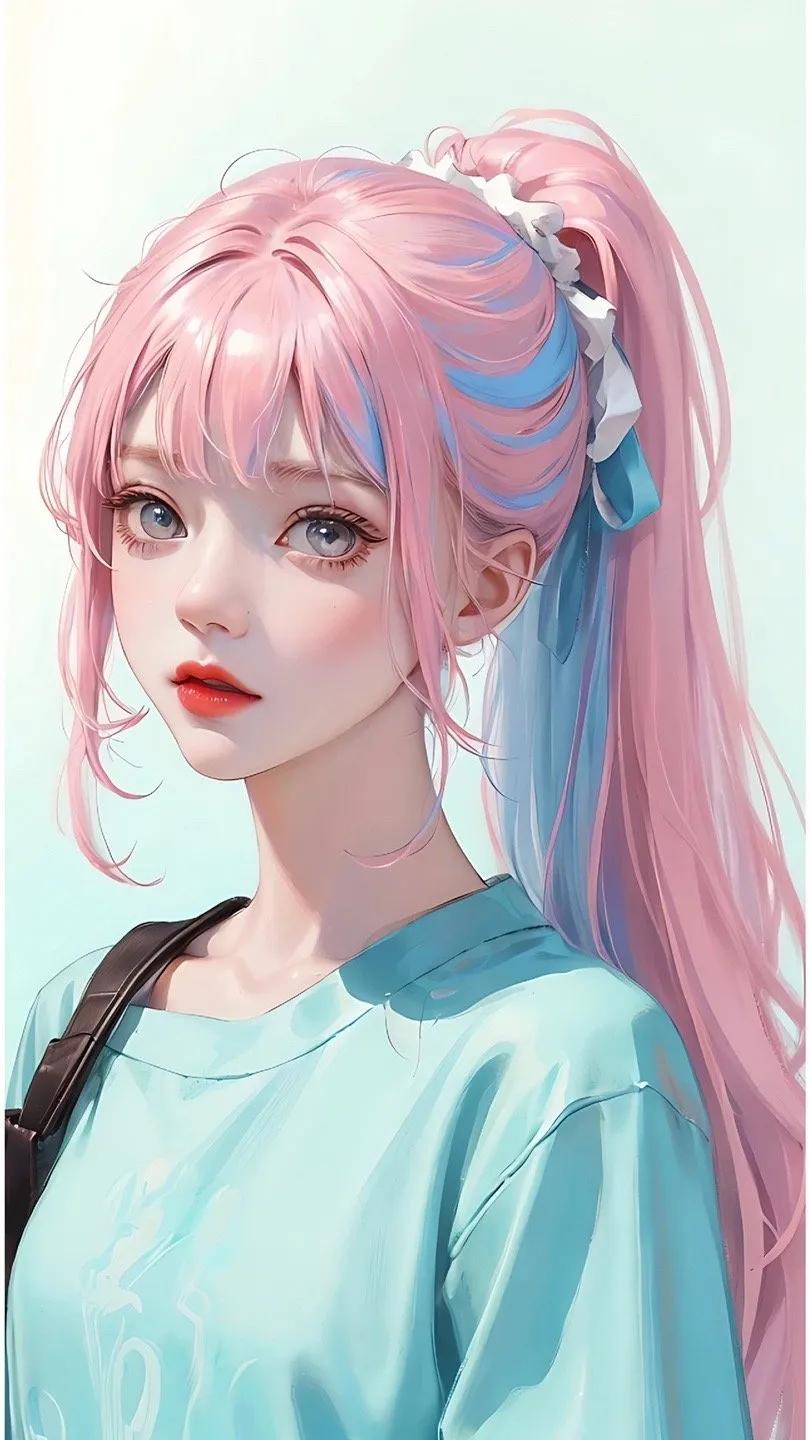 夏天穿搭小姐姐图片,小清新气质的小姐姐写真图片