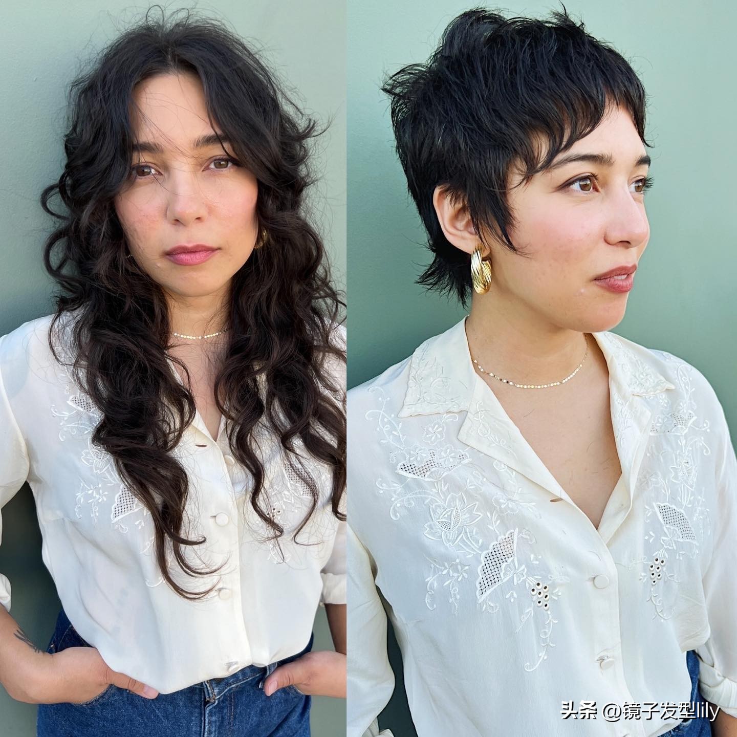 剪女发超短发教程,女发怎么剪的通透有美感