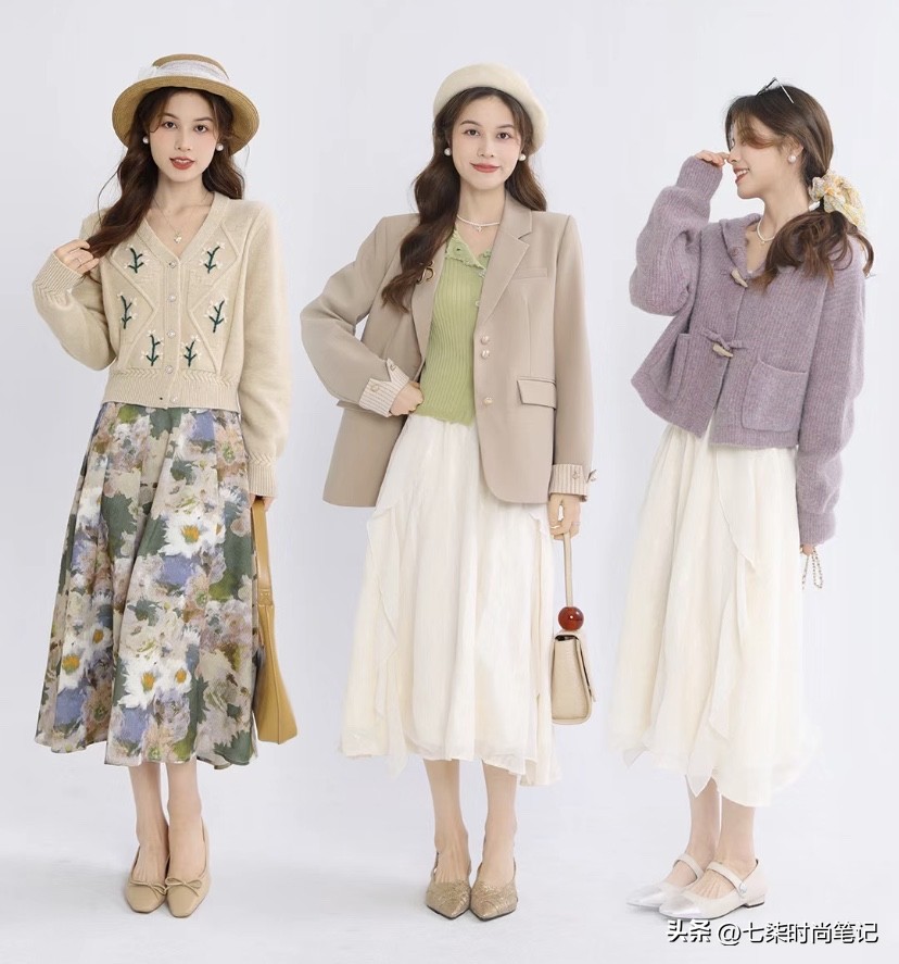 初春新搭配这样穿让你美出新高度,春季搭配还能这么穿简直美翻天