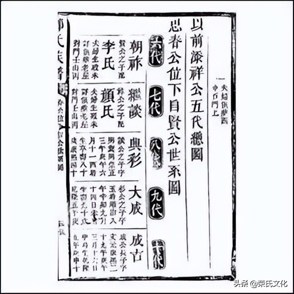 当代人的家谱体例,什么是家谱的体例