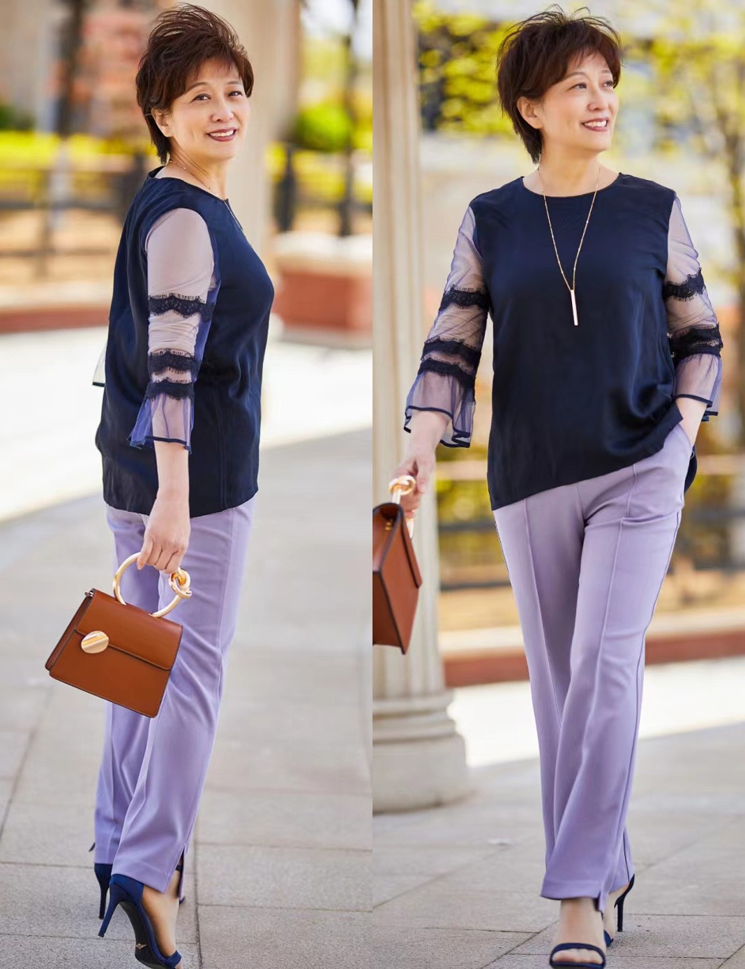 中年女性穿衣优雅气质,中年女人如何装扮显优雅气质