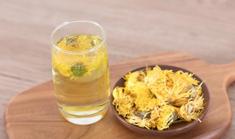 菊花泡水用什么茶叶好喝,菊花泡水用什么菊花降火