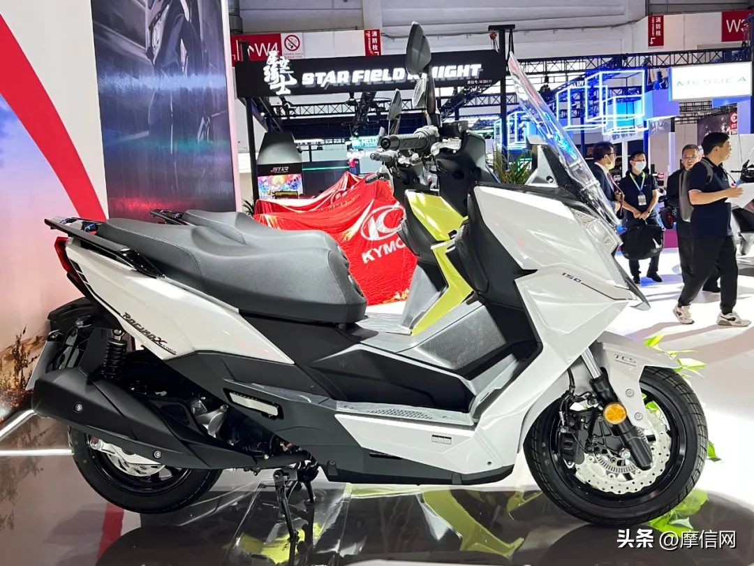 北京摩博会光阳st250试驾,北京摩展光阳krv150