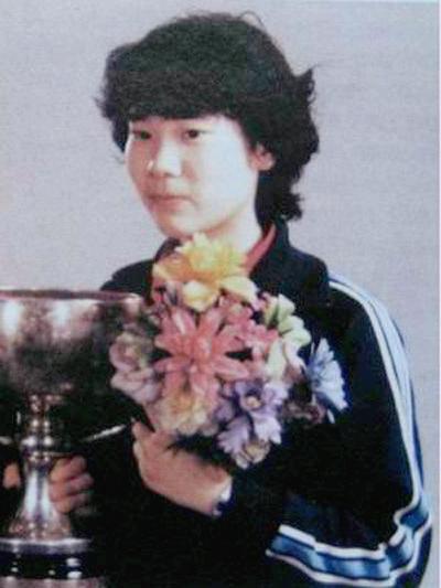 乒乓球运动员施之皓,乒乓球女皇曹燕华与施之皓