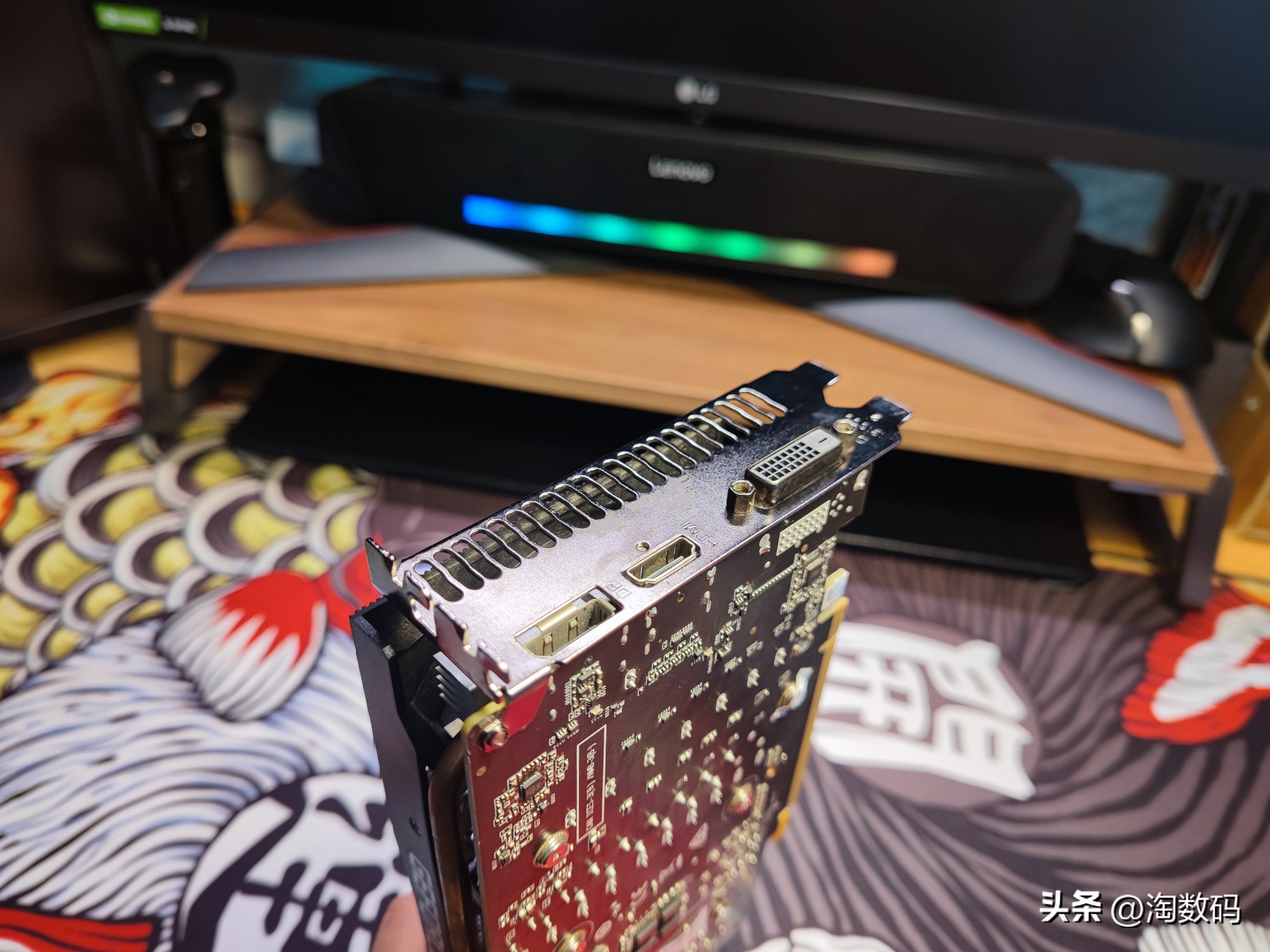 解锁200fps吃鸡1080p自由：589矿渣显卡索泰GTX1660Super矿卡开箱