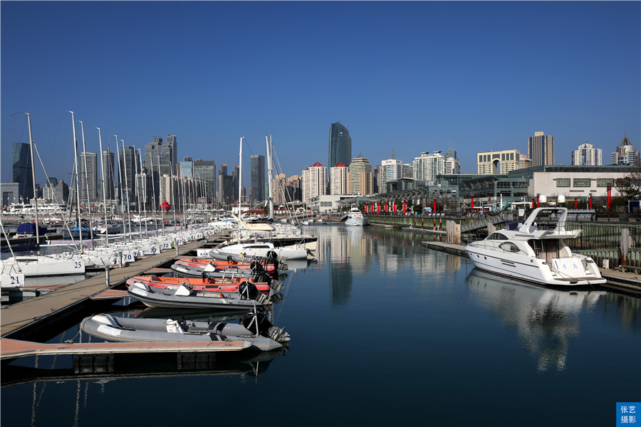 青岛欢乐滨海城网红拍照打卡地,青岛魅力海滨城市