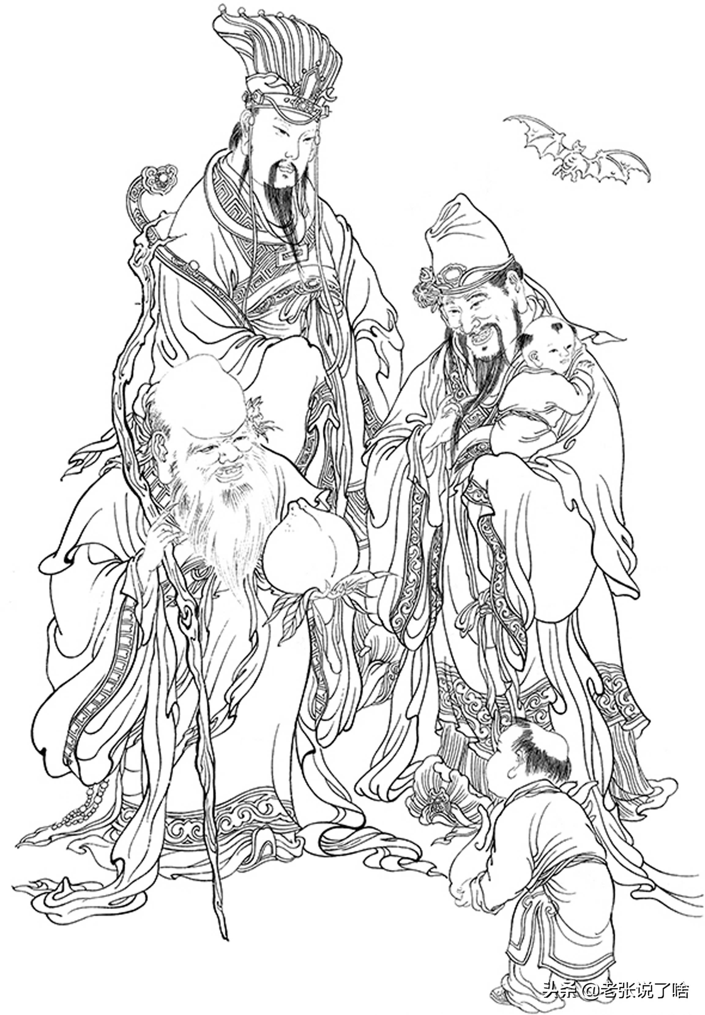 文昌帝君和魁星祝学子们金榜题名,文昌贵人祝学子们金榜题名