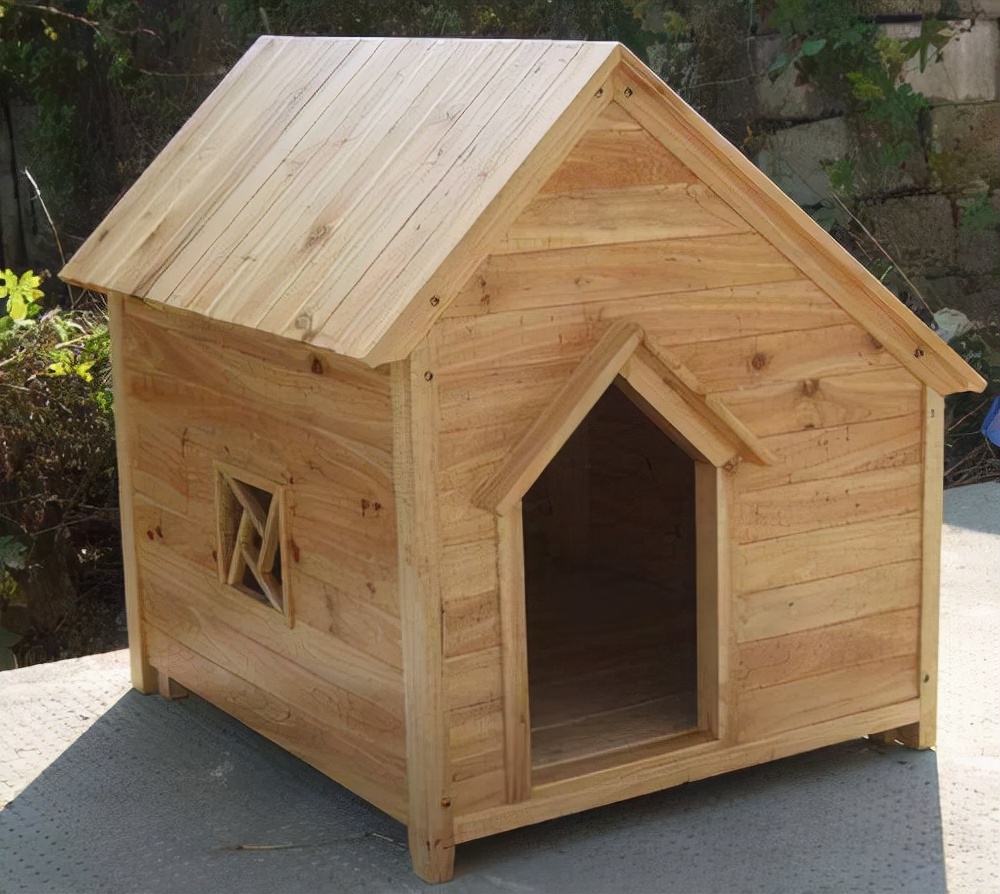 木头狗窝房子,狗窝木房子建造