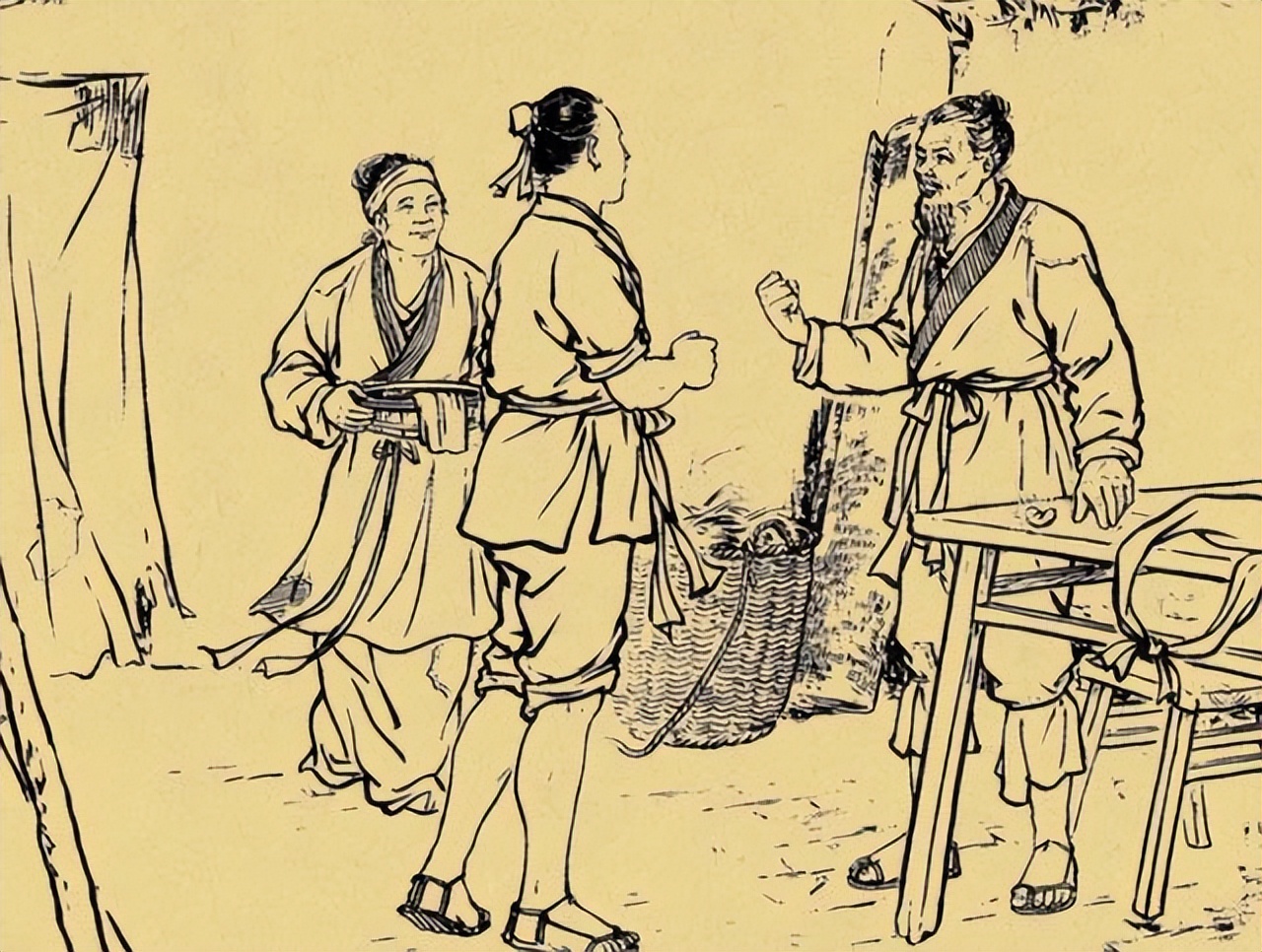 民间故事救狐狸,民间故事屠夫上山