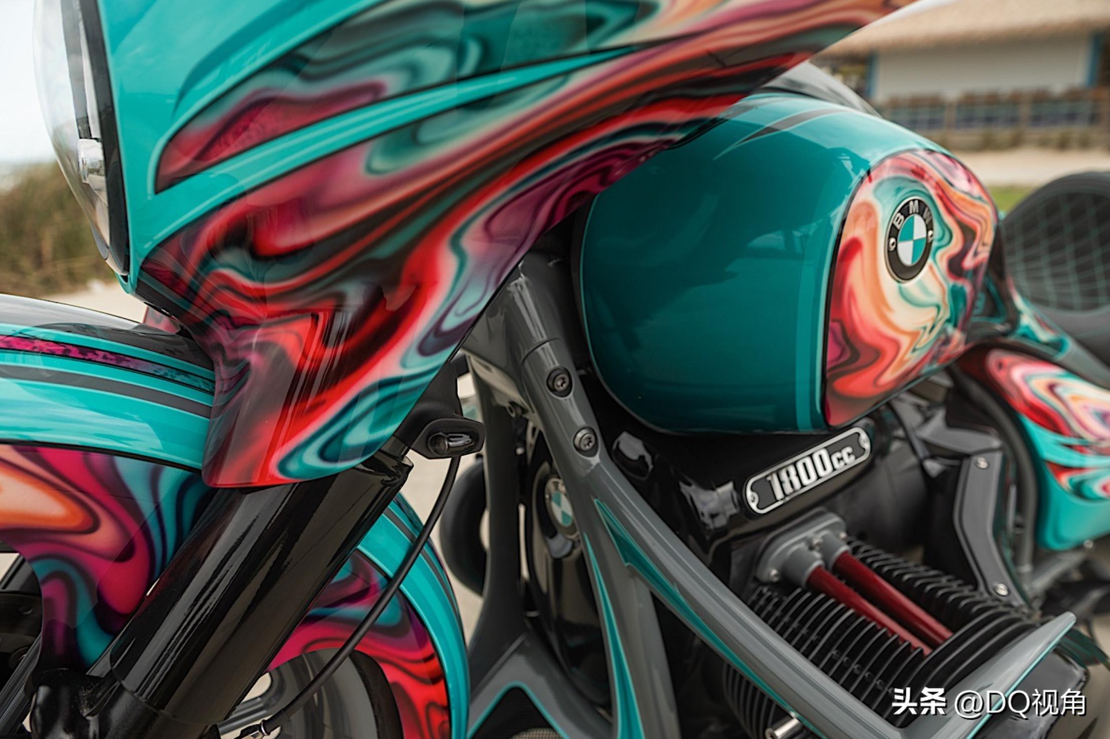 德国宝马m8改装,2021款宝马r18复古改装风格