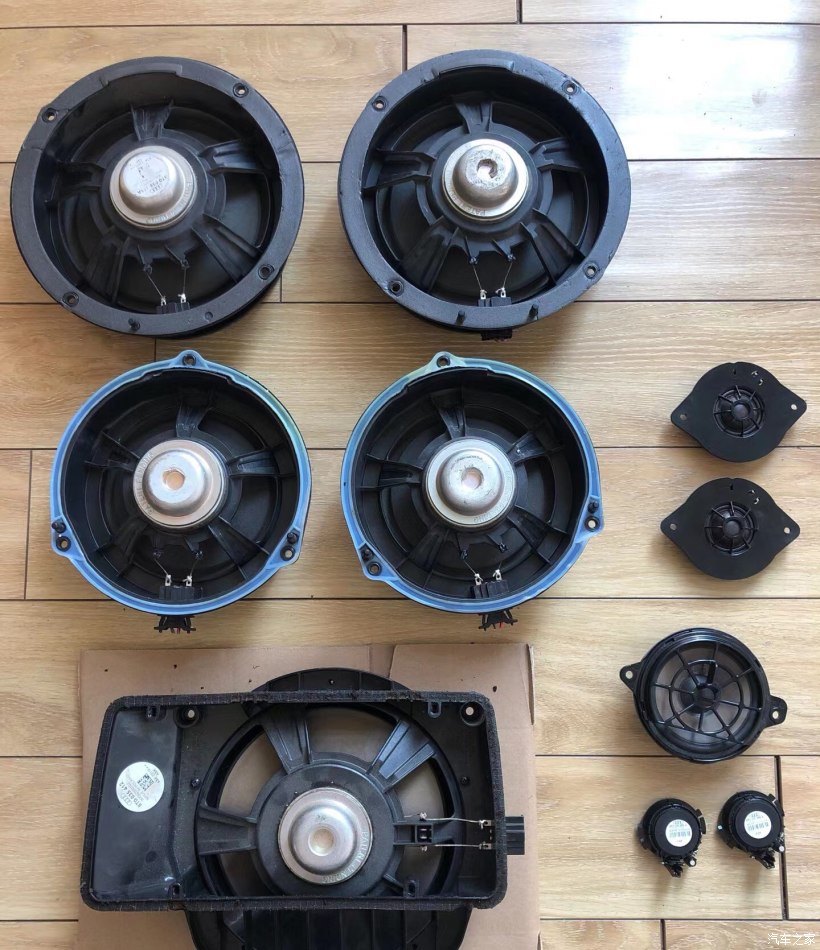 奥迪A4音响系统解析，无损音响改装喇叭更换教程