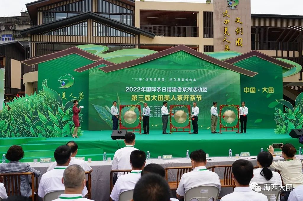上海浦东大田美人茶迎来开茶季,海峡两岸美人茶大会福建大田举行