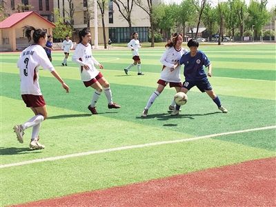 足球女孩向前冲,中国青少年女子足球联赛决赛