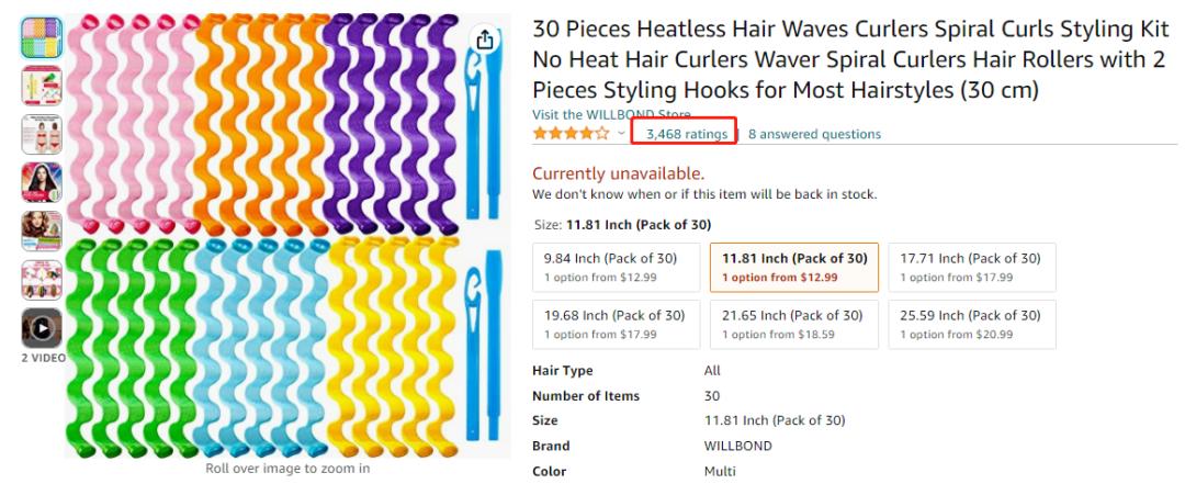 燃！251亿*放播**量！TikTok再次带火“无热卷发器市场”