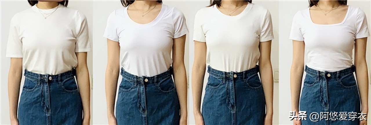 显白的t恤衣服颜色推荐,纯色t恤适合什么女士穿
