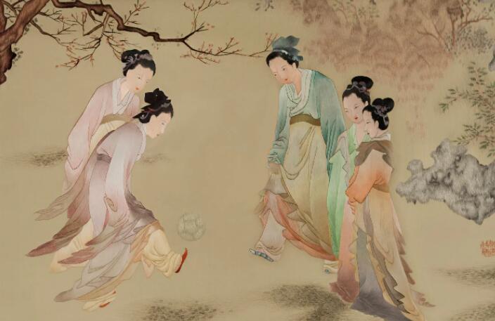 足球在古代的时候为什么叫蹴鞠,唐代蹴鞠在什么中更流行