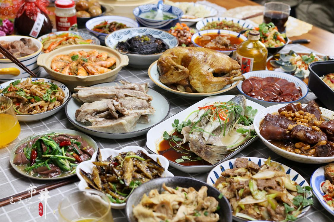 2021年夜饭菜单16个菜做法,年夜饭必备的二十道菜整体图