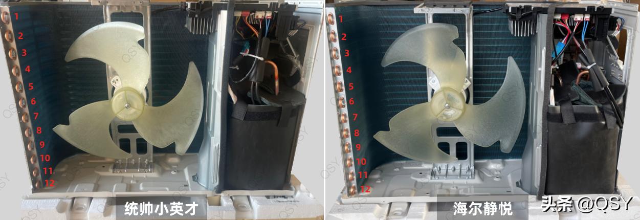 拆统帅空调小英才1.5匹新一级稀有的美芝10.8cc压缩机单排冷凝器