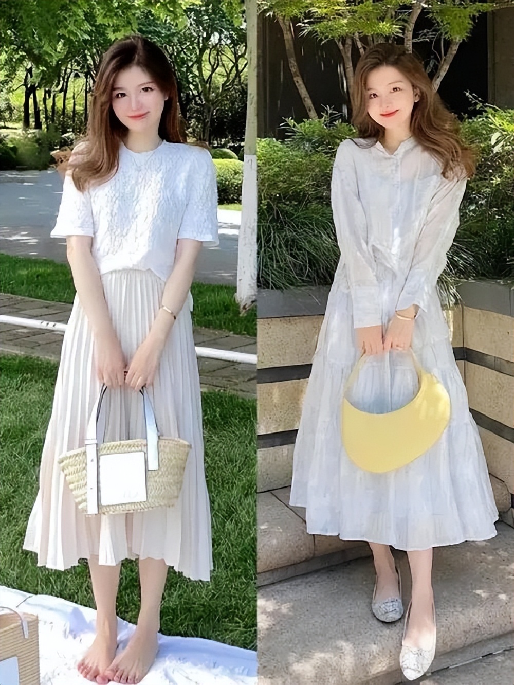 150小个子腿粗穿搭技巧,身高不够衣品来凑