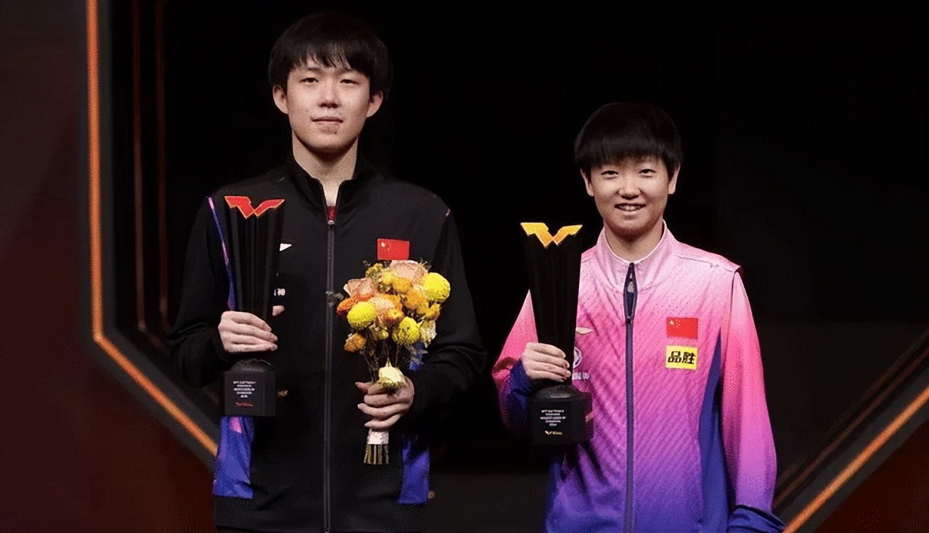 孙颖莎对徐孝元世乒赛打脸解说,孙颖莎庆祝王楚钦夺冠