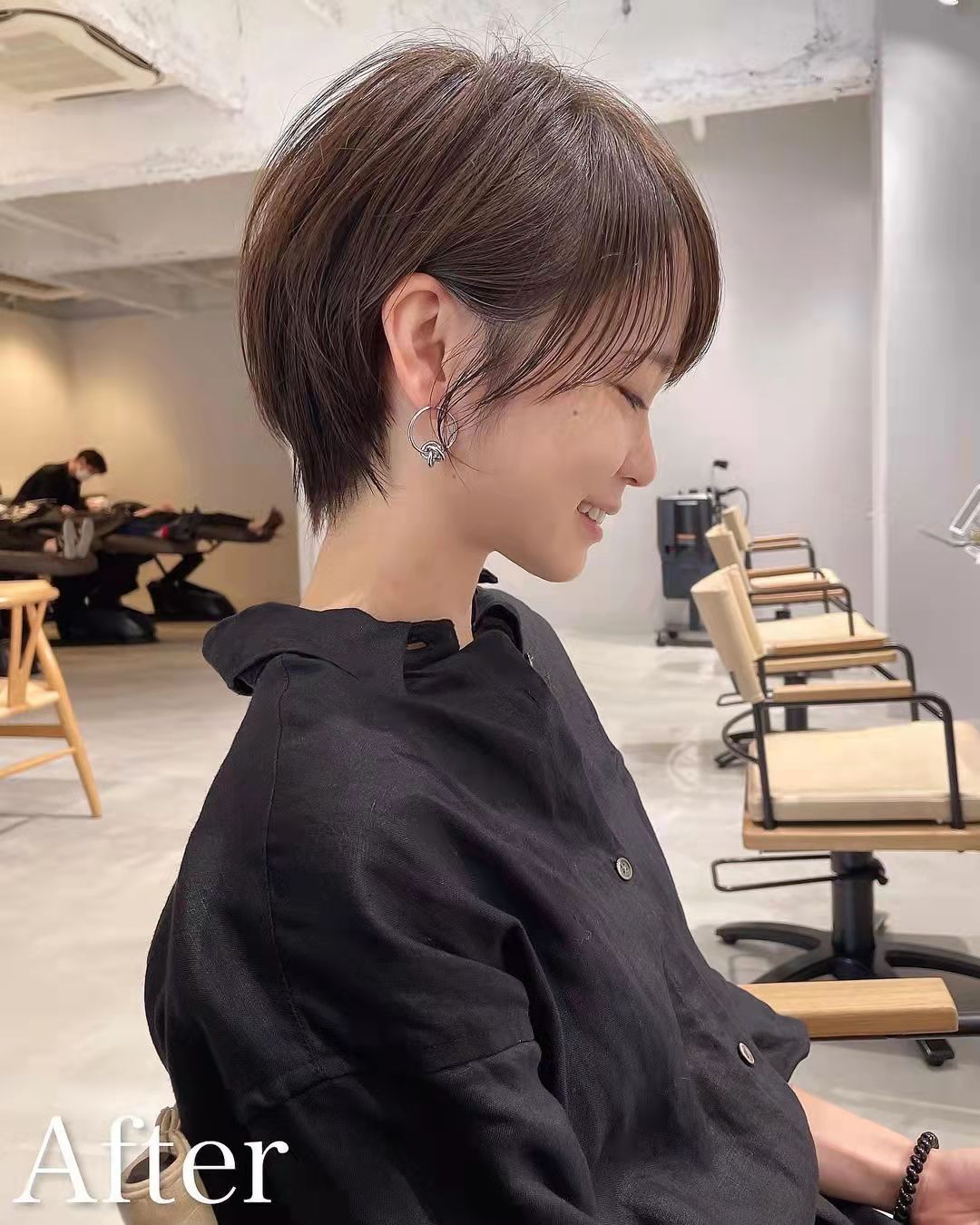 圆脸适合的精灵短发,减龄短发圆脸参考