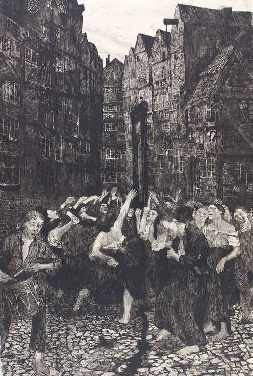 珂勒惠支笔下妇女形象,珂勒惠支表现抗争的作品