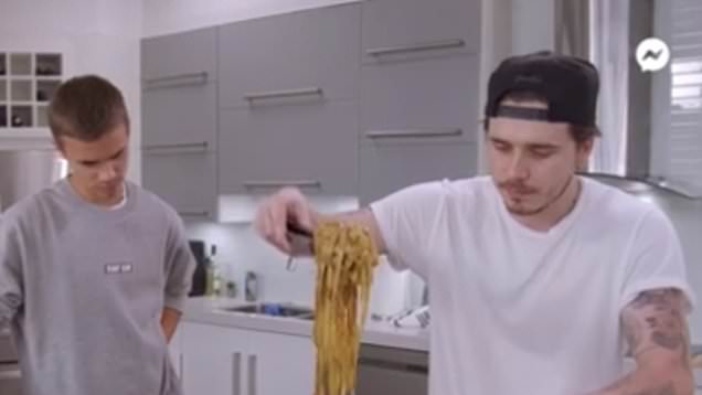 小贝儿子转行厨师被狂嘲！花60万请人炸鱼，网友怒骂关系户