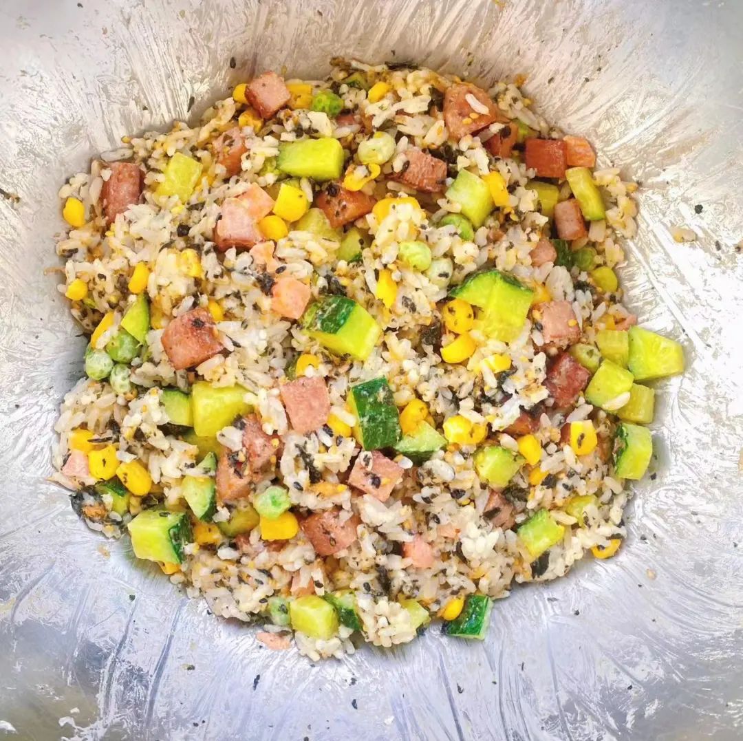 美食大口大口的吃,天津菲姐家手工饭团