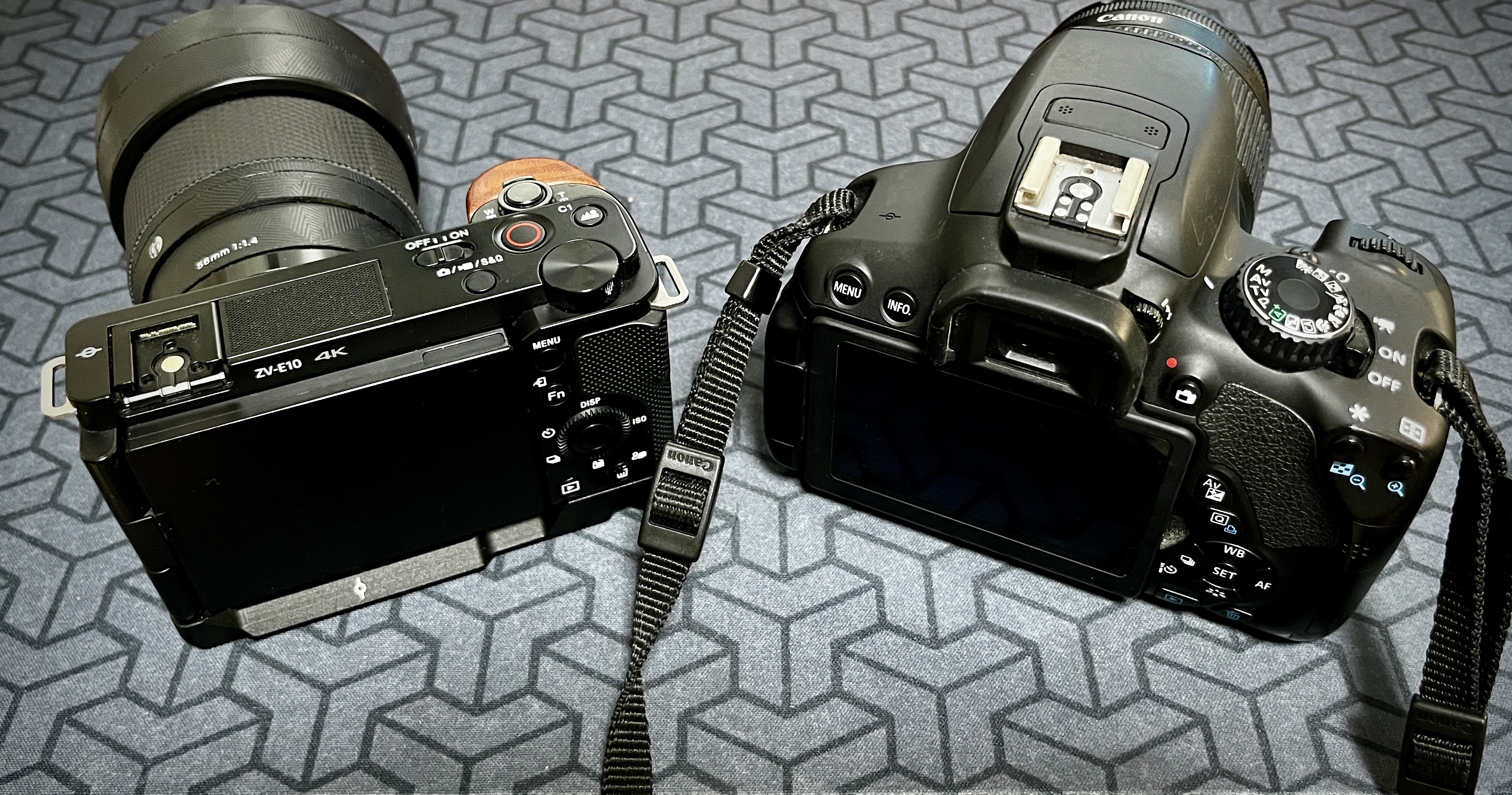 索尼zv-e10和佳能r50实测,佳能750d对比索尼zv-e10