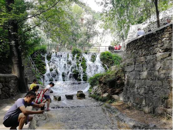 河北平山沕沕水冰瀑美景现太行,河北平山沕沕水景区