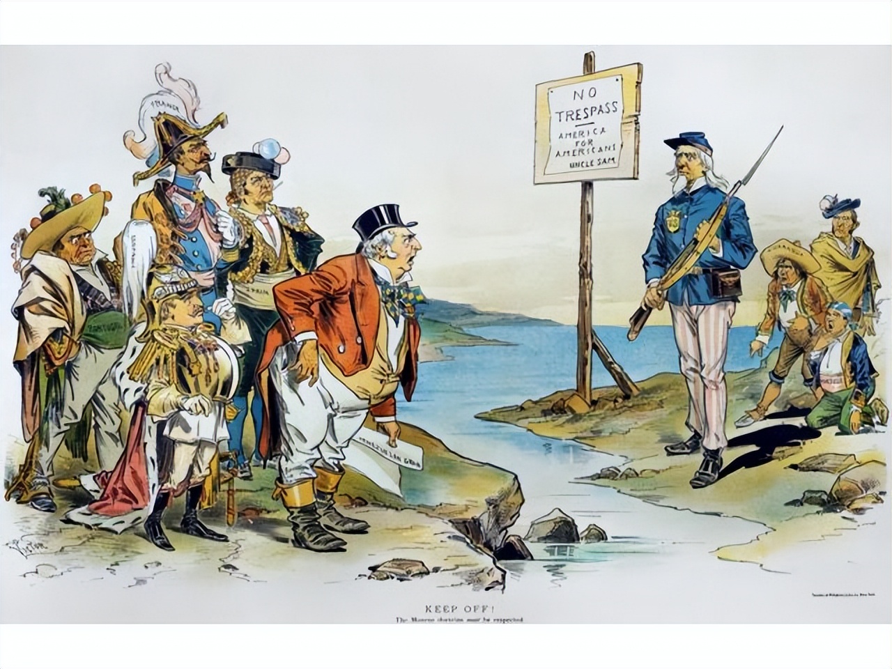 新门罗主义是美国的什么霸权,门罗主义对英国的影响