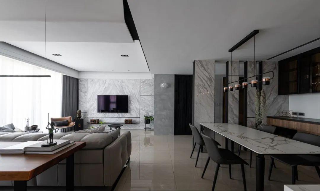 开放式书房户型设计,132平房子装修视频