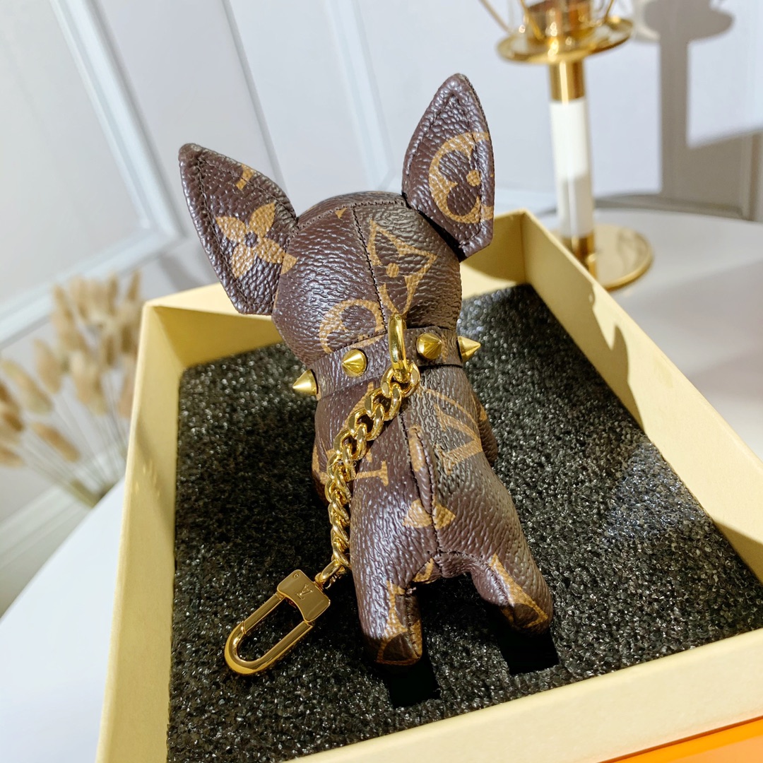 七夕礼物LV萌牛挂件小牛公仔钥匙扣包包挂件