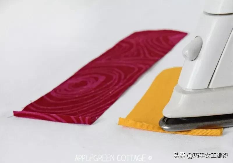 两块布制作的收纳袋,两块长方形布怎么做一个收纳袋