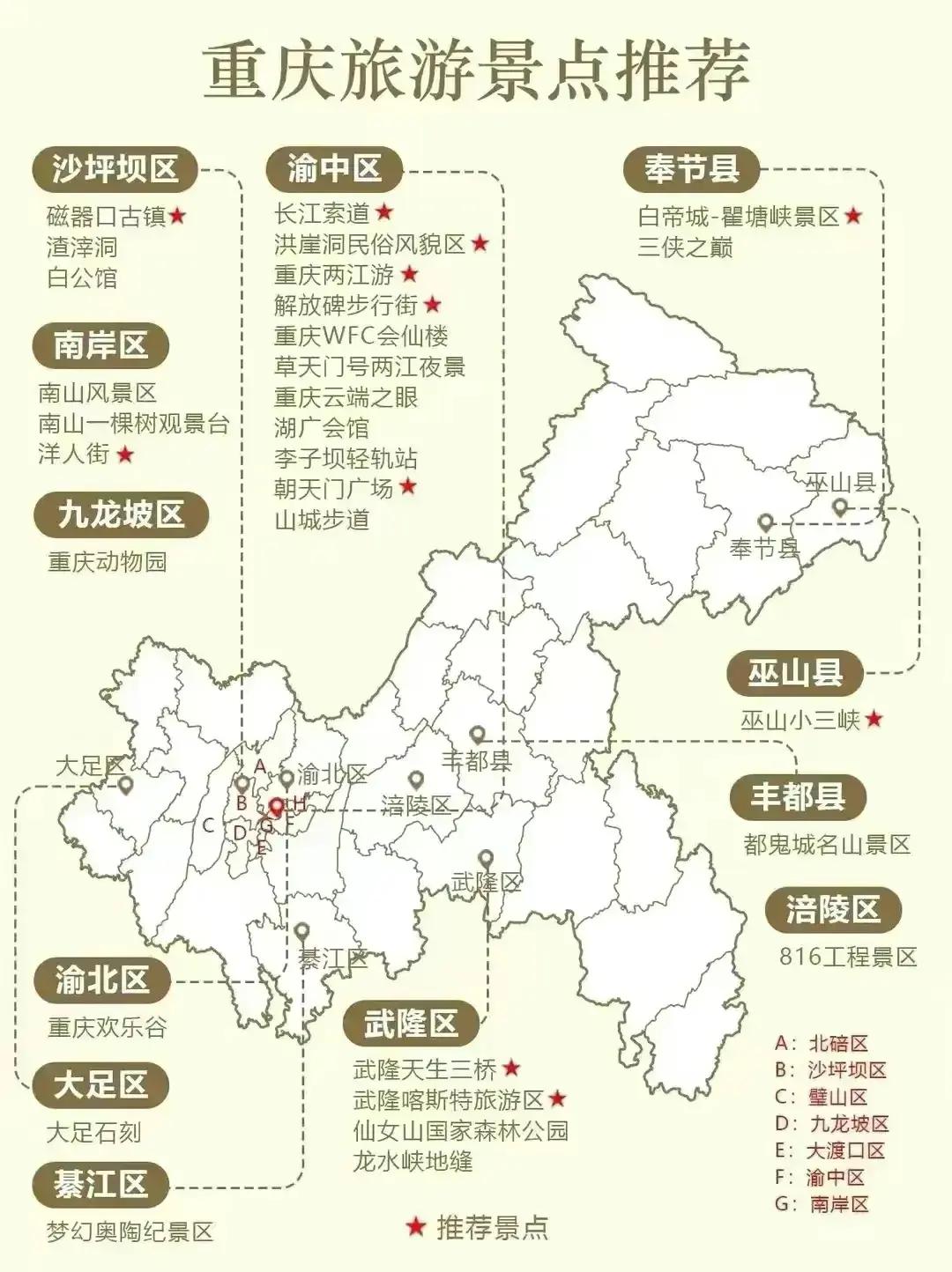 2022五一重庆自驾游2天最佳路线,2022五一重庆自驾游2-3天最佳路线