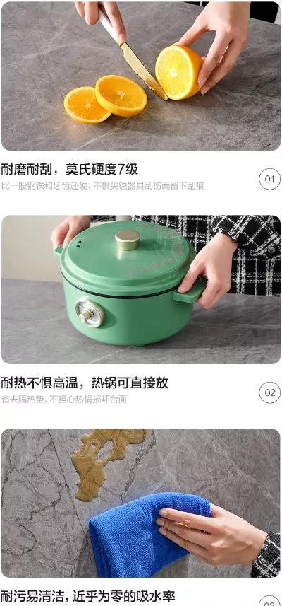 轻奢岩板餐桌椅佛山,流行的岩板餐桌椅