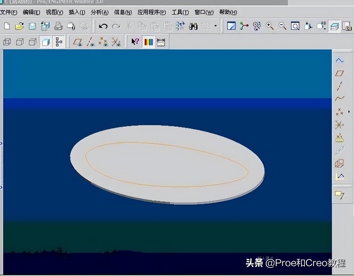 creo中mod函数使用方法,proe和creo边界混合用法与技巧