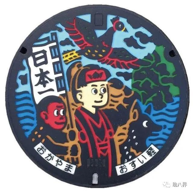 日本最惊人的井盖,真实的日本井盖