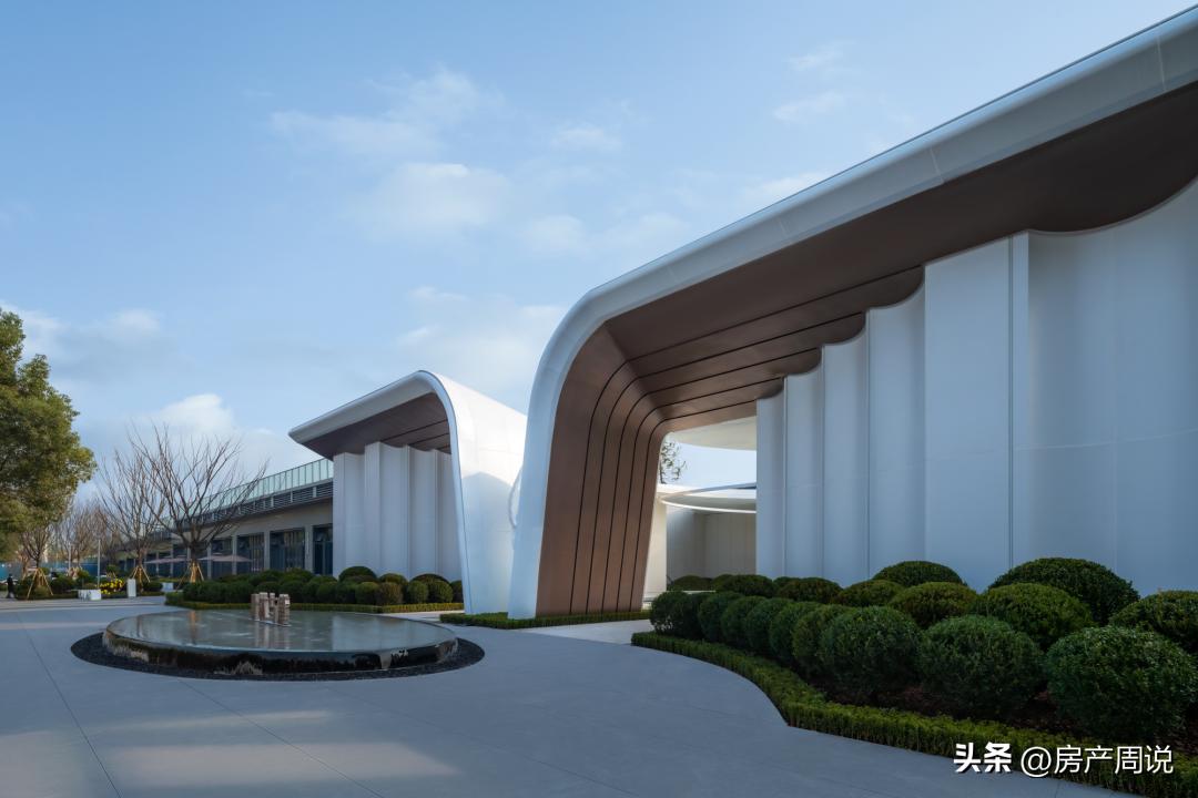 高档小区大门入口图片欣赏,高档小区大门入口门楼图