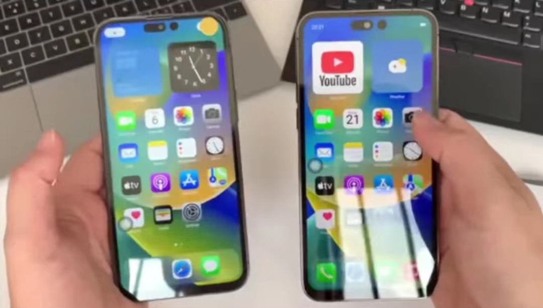 iphone14pro是刘海屏还是药丸屏,iphone14pro外观山寨机