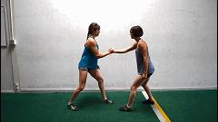 双人体能竞赛游戏,体能训练集体小游戏