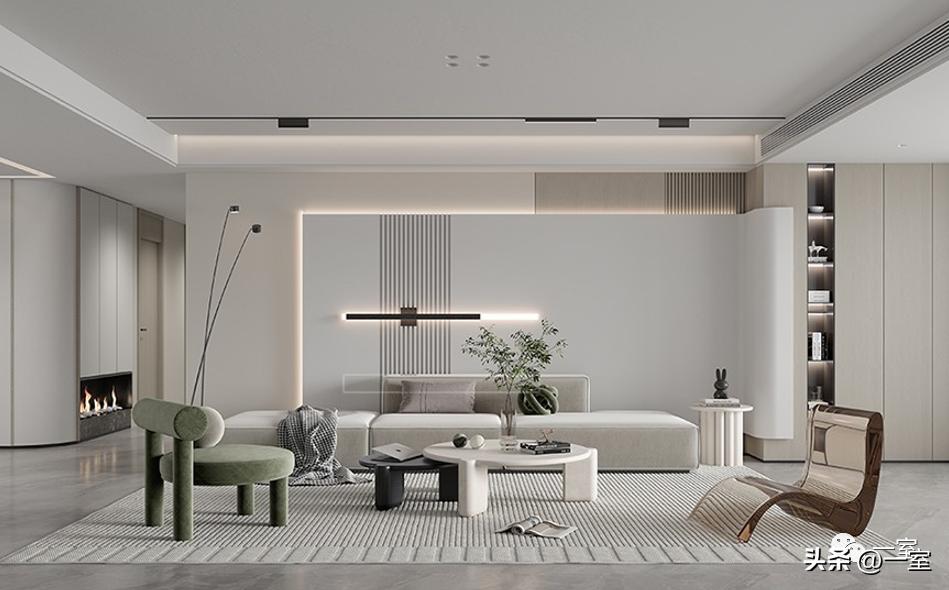 2021网红背景墙带详细尺寸供参考,电视背景墙2023最新款网红尺寸