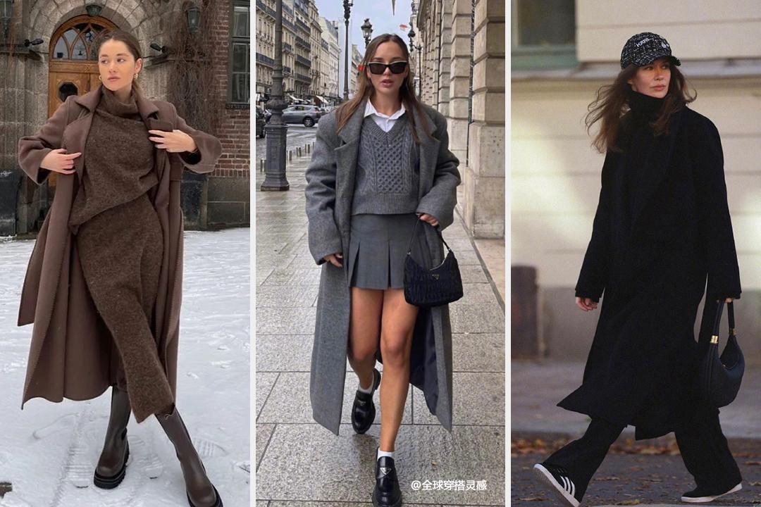 冬季呢子衣小个子穿搭,现在冬季上下衣穿搭