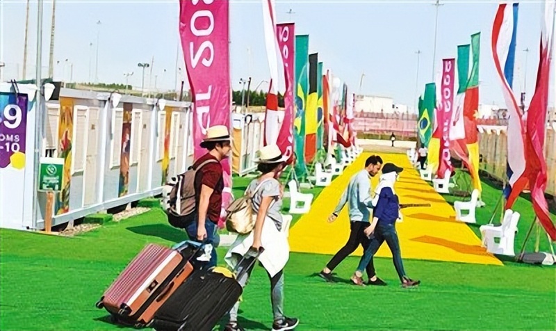 卡塔尔世界杯到处闪耀着中国元素,卡塔尔世界杯中国制造的场馆