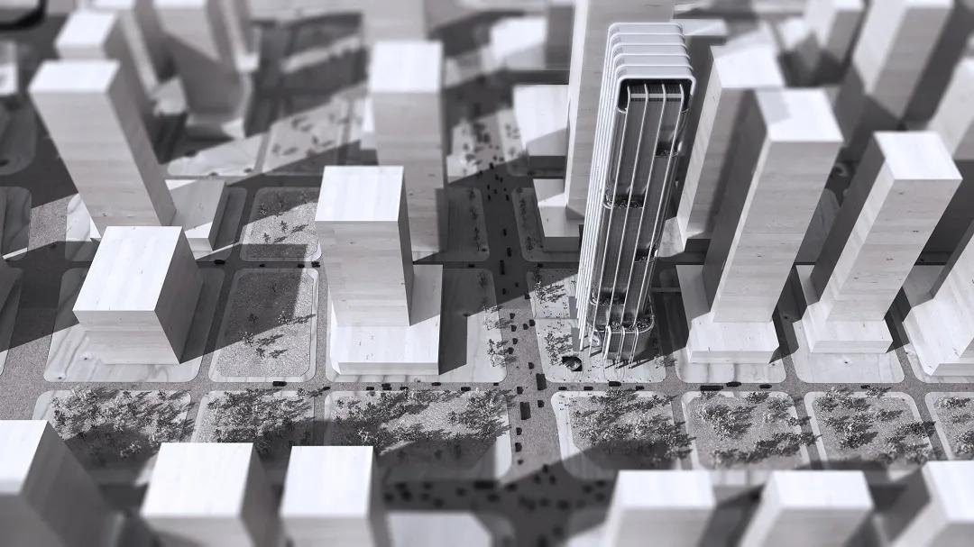 深圳前湾的金融中心,前湾金融总部大楼