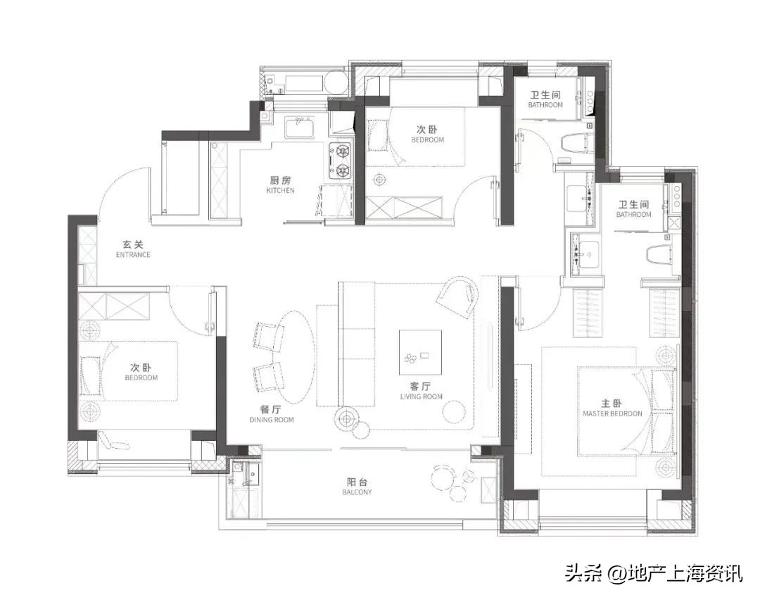 杨浦大平层新盘,杨浦大房