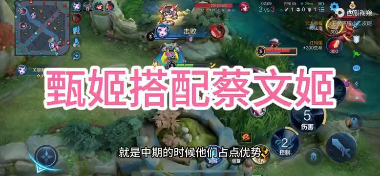 王者荣耀貂蝉甄姬蔡文姬,王者甄姬洛神赋