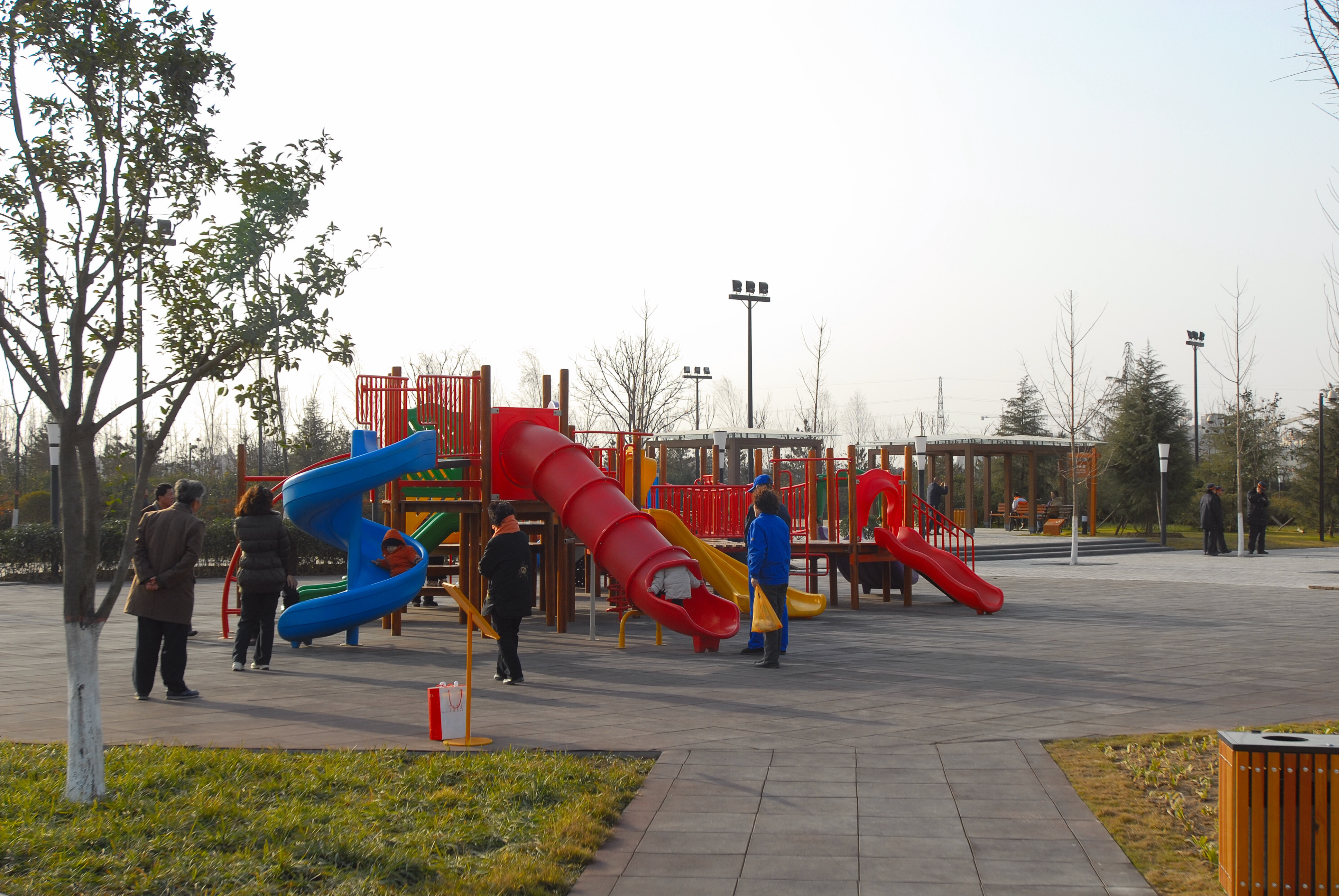 2007年的西安城市运动公园