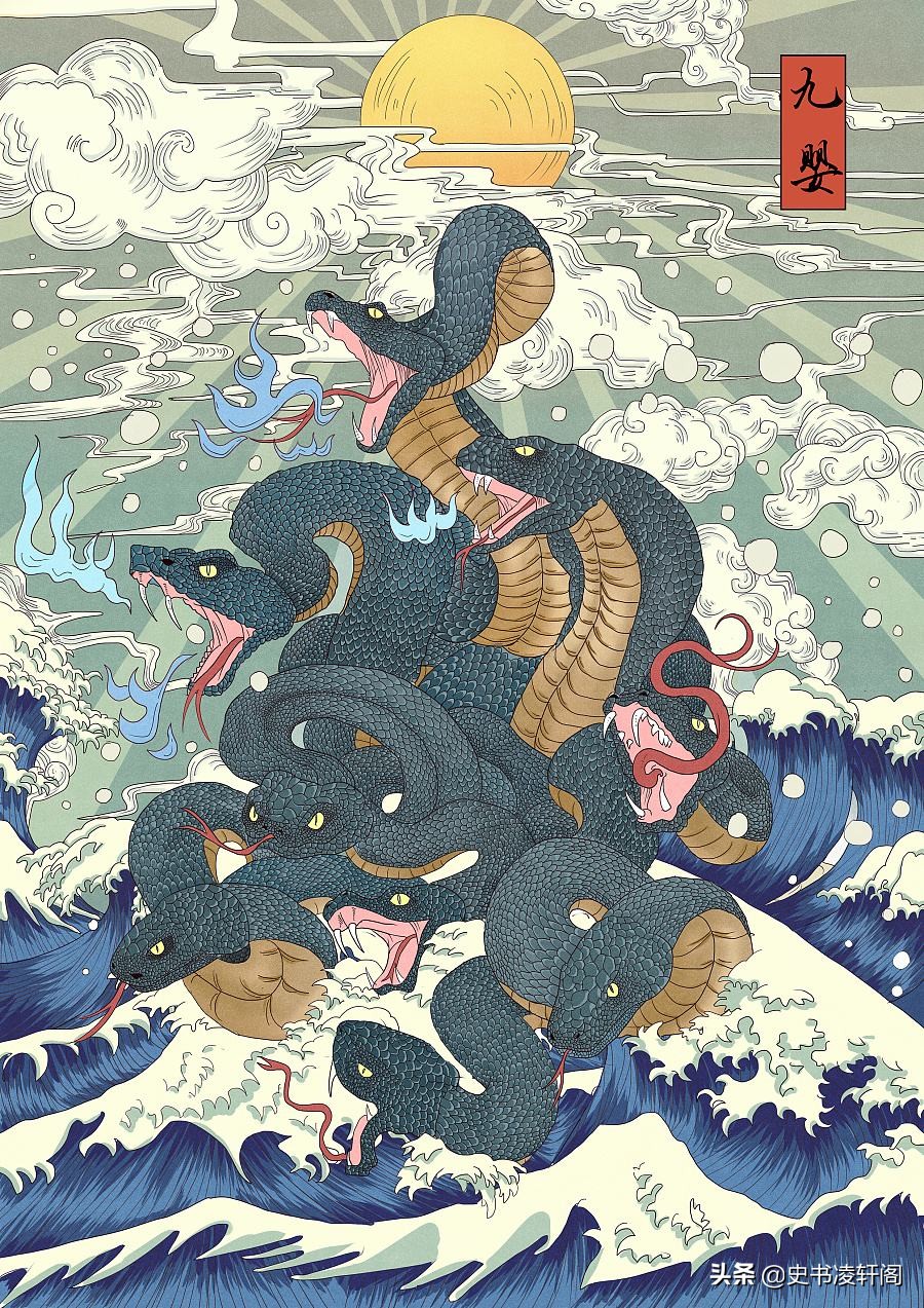 古代神话中的九大凶兽，犼创造了四个僵尸王，鲲鹏以龙为食