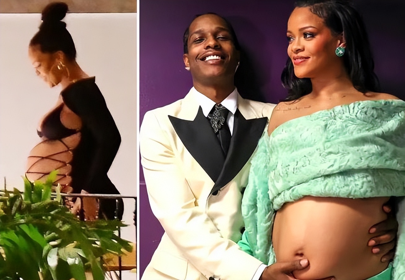 蕾哈娜怀孕出街,蕾哈娜晒出孕照海边